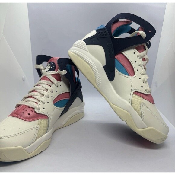 Nike Air Flight Huarache Sail Navy Coral Chalk Men’s 7.5 Women 9 NEW FD0183-102 main image 9